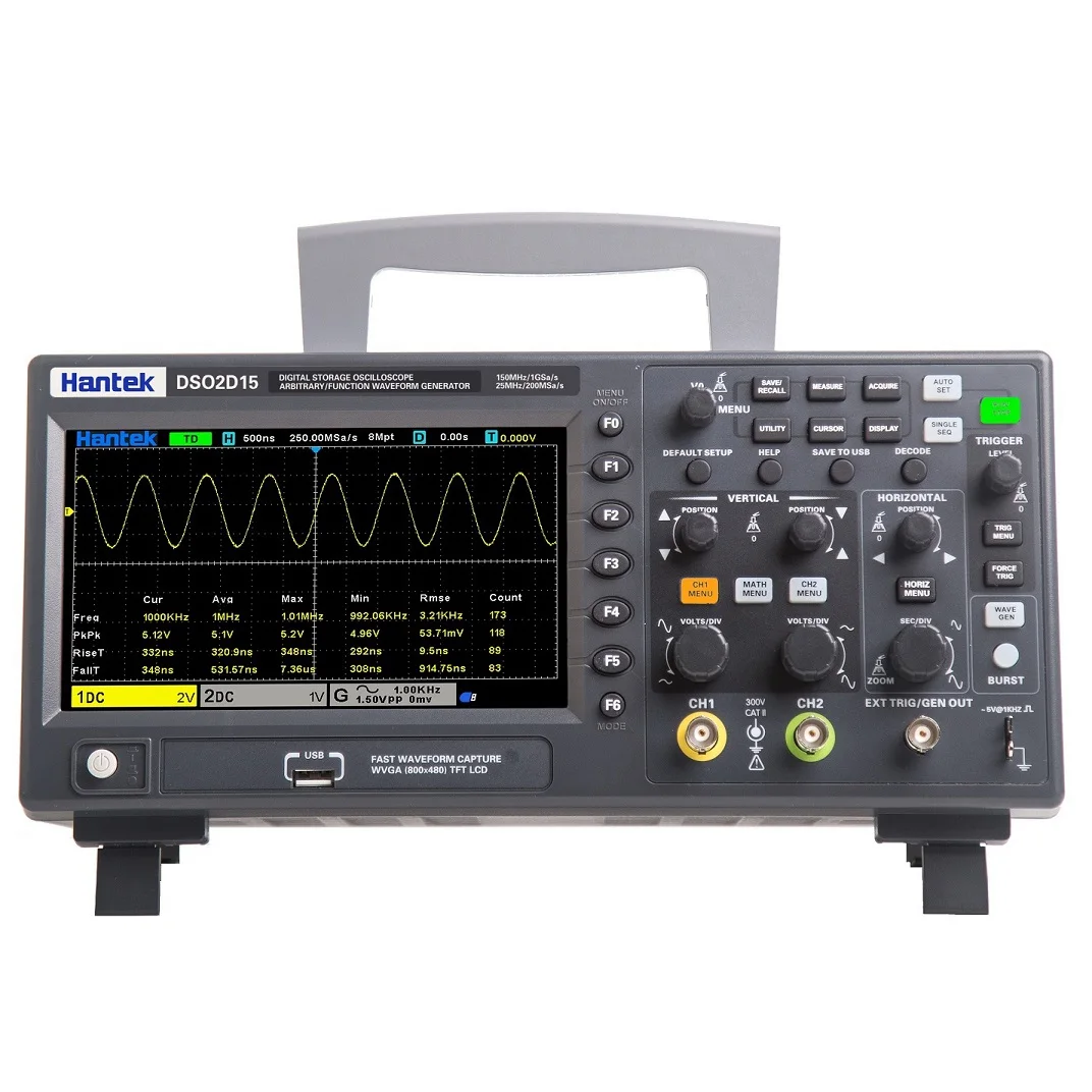 Портативный цифровой тестер Hantek DSO2C10 DSO2D15 DSO2D10 DSO2C15 2 ...