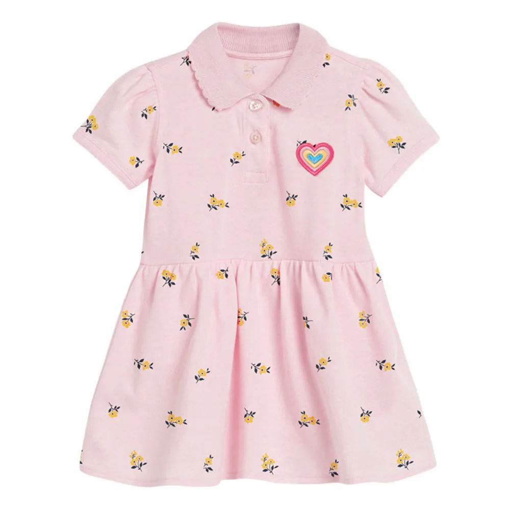 

Melario Kids Clothes Dresses for Summer Casual Kids Girls Short Sleeve Dress Brand Children Print Pattern Dresses Girls Dress