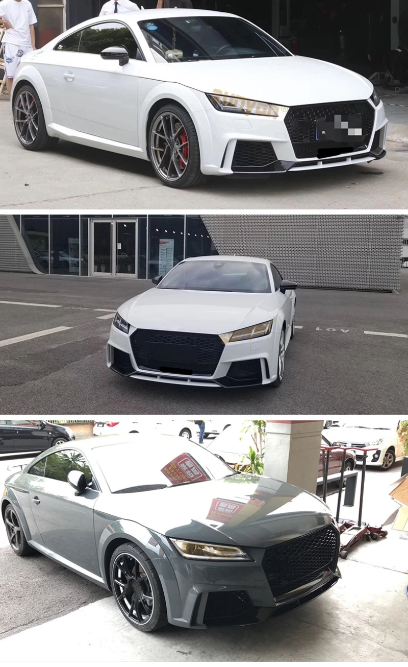 Комплект кузова передний бампер решетка в сборе для Audi TT 2008-18 модифицированный