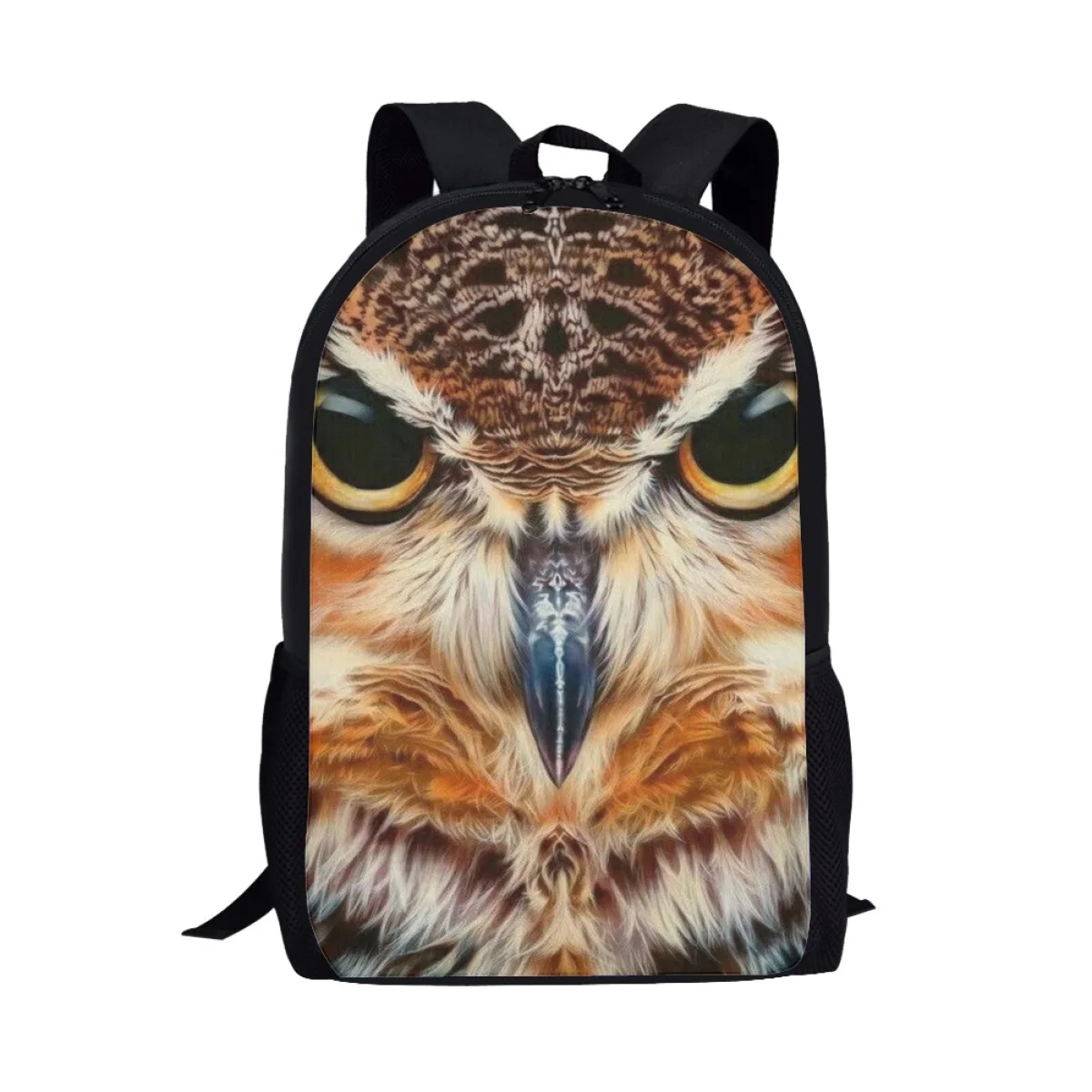 

New Fashion Cute Animal Eagle Backpack Large Capacity Teen Personality 3D Schoolbag Adult Side Pocket Child Outdoor Satchel