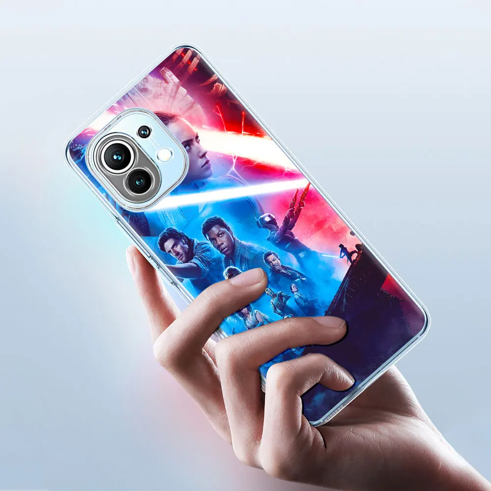 Прозрачный чехол для Xiaomi Mi 11 9 9T 13 12 12T 11i A2 11T 12X 10 8 10T Pro 5X 6X A3 Lite