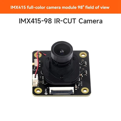 Для 8-мегапиксельного модуля камеры Luckfox IMX415 Поддерживается Широкоугольный модуль камеры с разрешением 98° Full Color 3864X2192