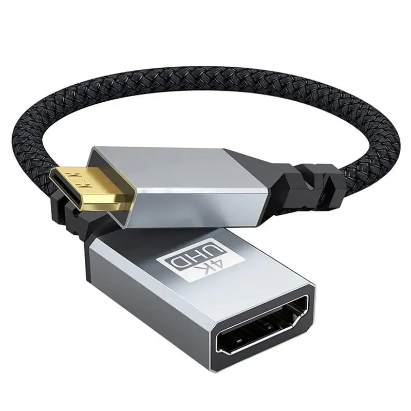 

HD Cable Adapter Durable Computer Converter Display Interface Female to HD Male Cable Compact and Lightweight Adapter Cable