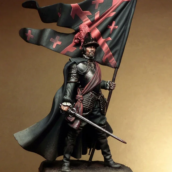 1/24 наборы моделей из смолы фигурка бесцветная и самособранная (специальное