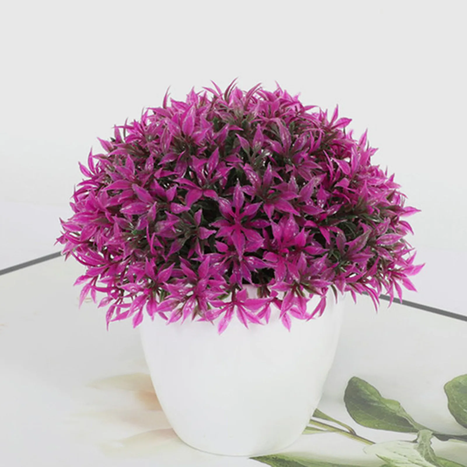 Искусственный центральный элемент в горшке декоративные мини-кустарники для