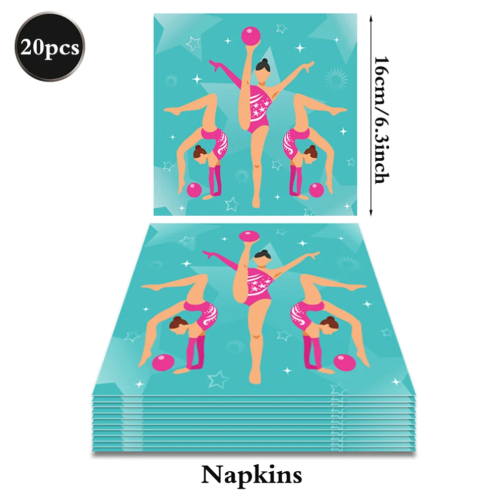 Гимнастические украшения для дня рождения EsenTroye