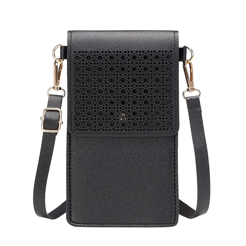 

Женская сумка 2022, кошельки из мягкой кожи, кошелек для сотового телефона с сенсорным экраном, сумки для женщин, сумка на ремешке, женская сум...