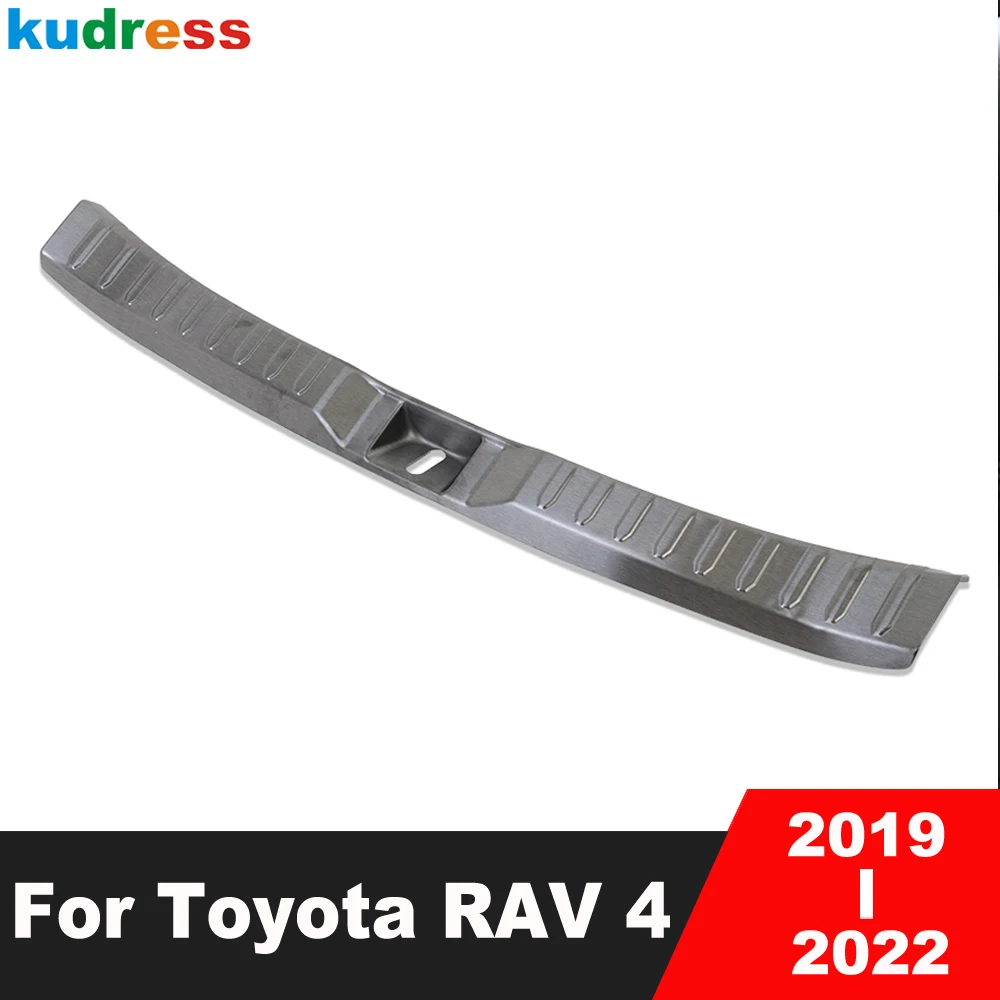 

Для Toyota RAV4 RAV 4 2019 2020 2021 2022 стальной ВНУТРЕННИЙ Задний бампер протектор Порог заднего багажника порог двери автомобильные аксессуары