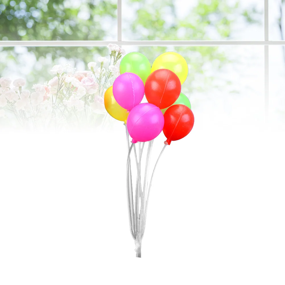 

Balloons Picks Pick Cluster Microlandschaft Bouquet Miniature Landscape Decoration