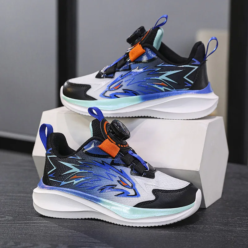 Дышащие Спортивные Кроссовки Для Мальчиков Новинка 2024 Баскетбольная Обувь