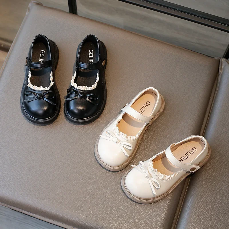 Jogerli Кроссовки принцессы для девочек Нескользящая школьная обувь из