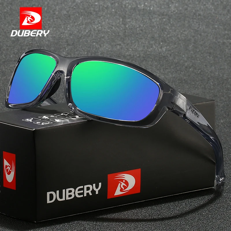 Фото DUBERY 2025 новые модные поляризационные солнцезащитные очки с защитой UV400 для мужчин и женщин в стиле ретро, классические для вождения на открытом воздухе, 12 цветов, модель 227 №1