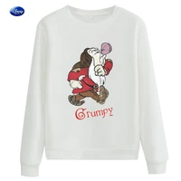 autumn winter disney anime snow white grumpy dwarf funny sweatshirt for womenmen long sleeve 90s aesthetic polerones y2k tops