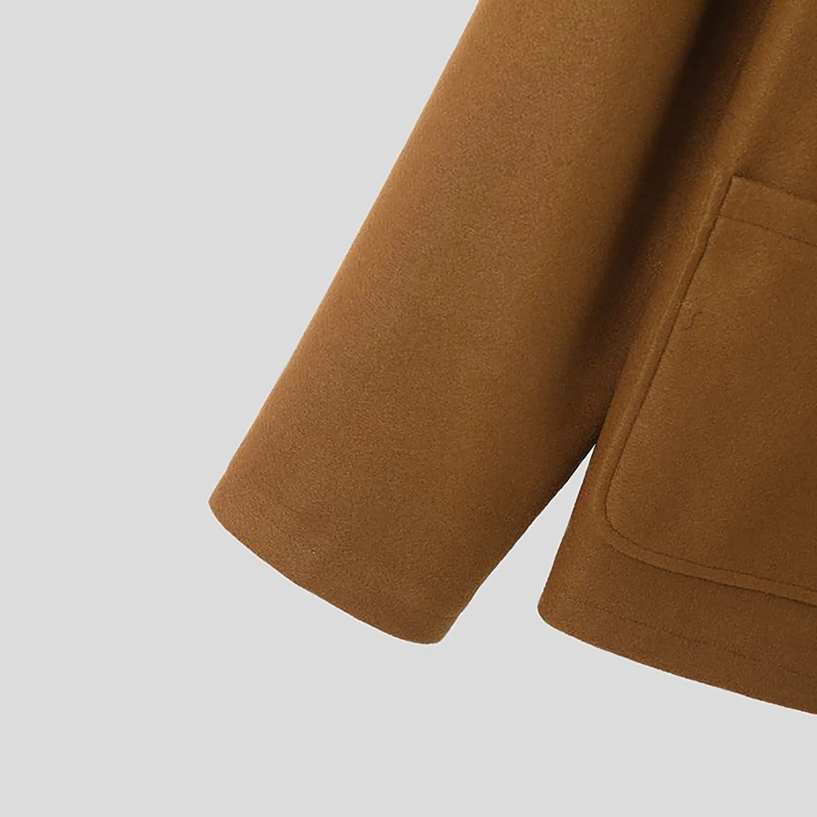 Мужская повседневная куртка без воротника свободная винтажная верхняя одежда