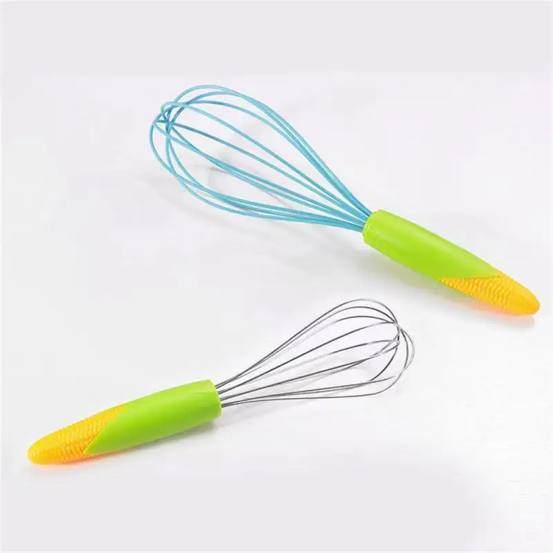 

Силиконовый полипропиленовый ручной взбиватель для яиц, удобный моющийся крем, прочный цвет, яркий взбиватель, 1 шт., экономный, безопасный