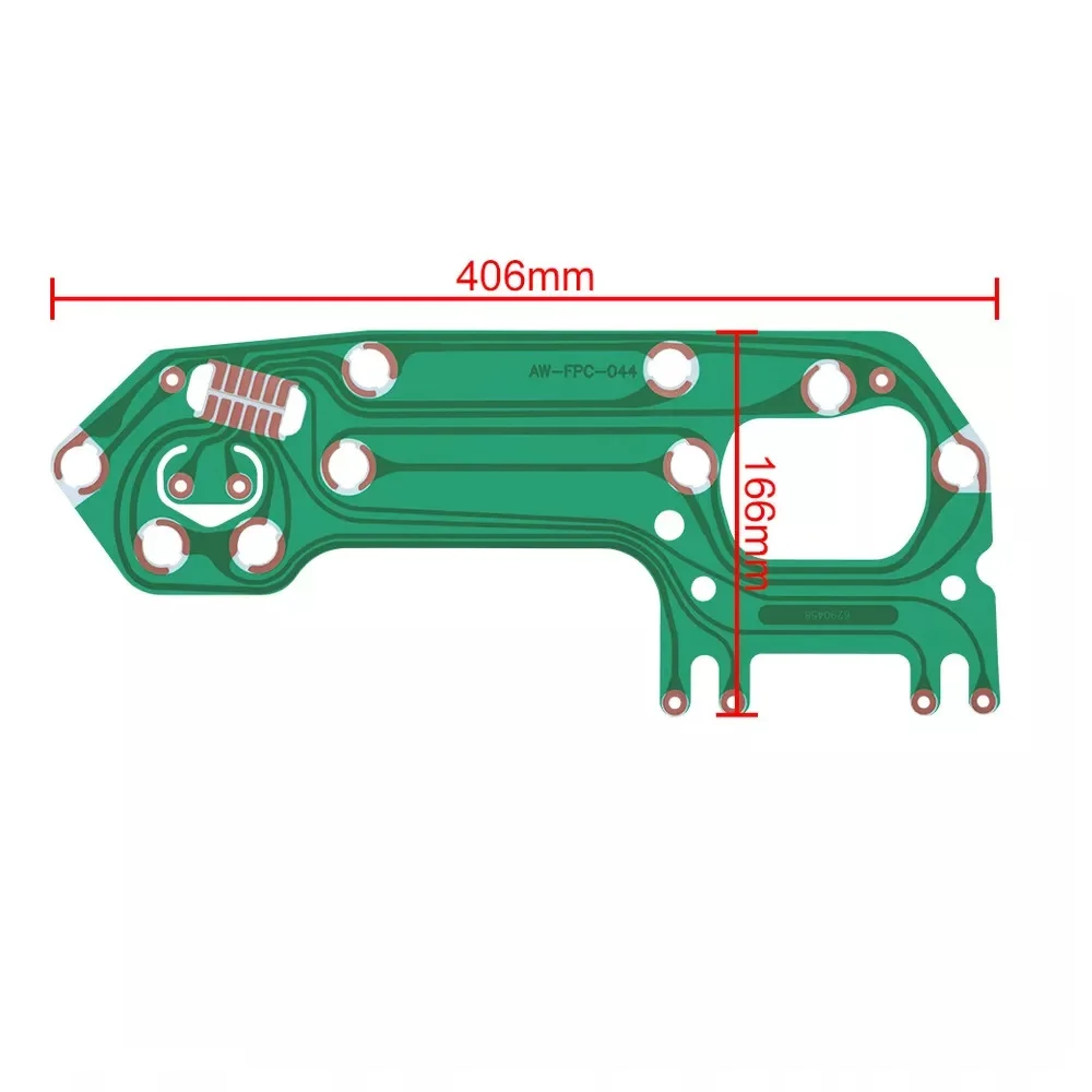 Печатная плата 6290458 для грузовика Chevy C10 1967-72 без тахометра