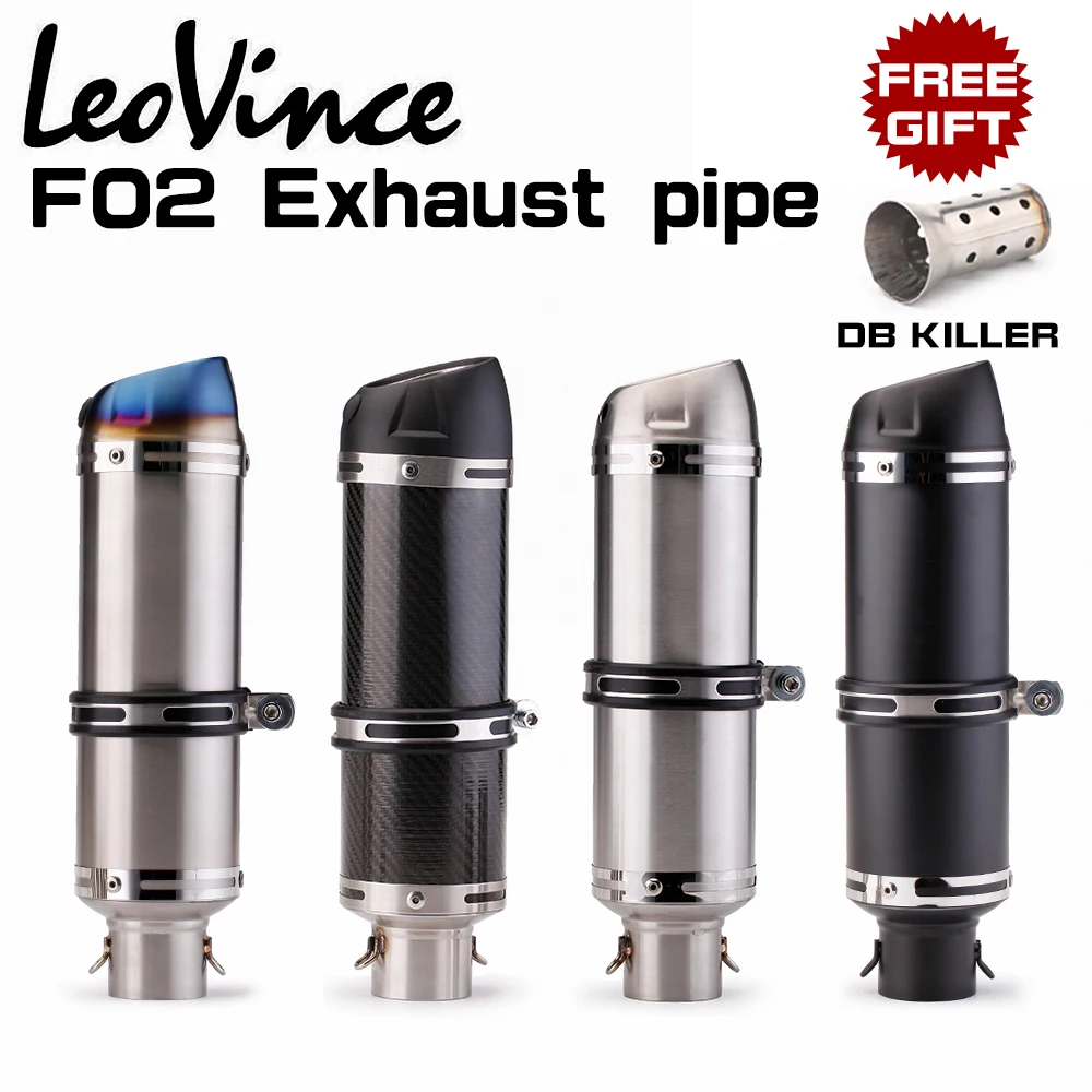 Мотоциклетная задняя версия модификация выхлопной трубы R1R3, круглая выхлопная труба leo F02