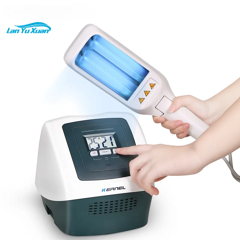

CE approved Kernel UV phototherapy KN-4006B home 311nm narrow band UVB lamp for vitiligo psoriasis skin disorders treatment