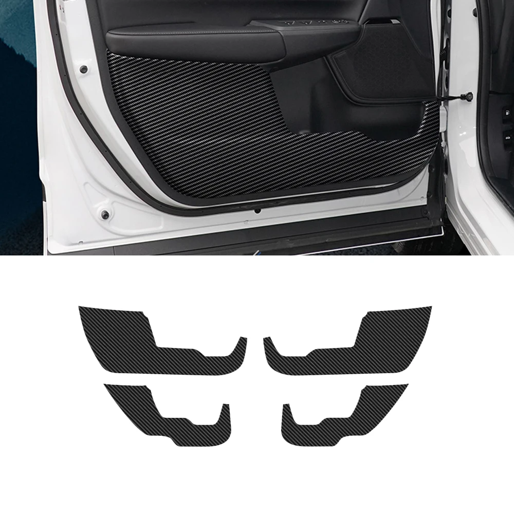 

Для Honda CR-V 2017 2018 2019 2020 4 шт. автомобильные аксессуары защитная накладка для дверей противоударные коврики защитная накладка против грязи пол...