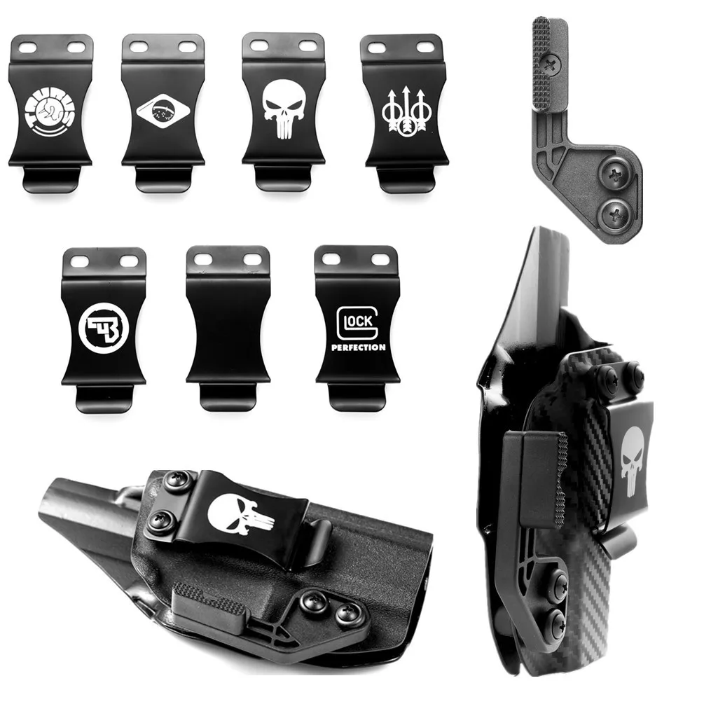 Металлический зажим с откидным крылом коготь для Kydex кобура Taurus G3 G3C TS9 G2C CZ P10F Beretta
