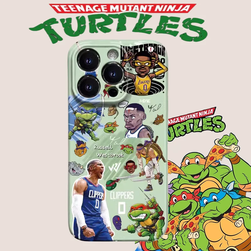 Новый чехол с черепашками-ниндзя для Iphone 15 14 13 12
