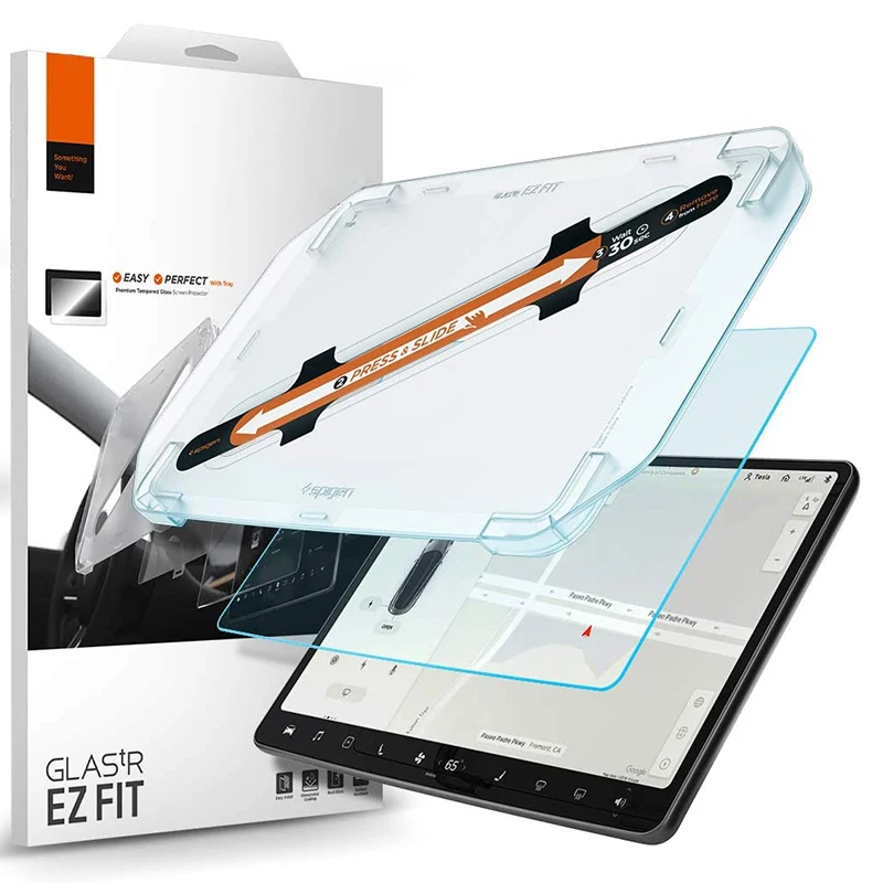 

Tempered Glass Screen Protector Designed for Tesla Model 3 Y Dashboard Touchscreen Matte High Definition Anti Fingerprint 2022