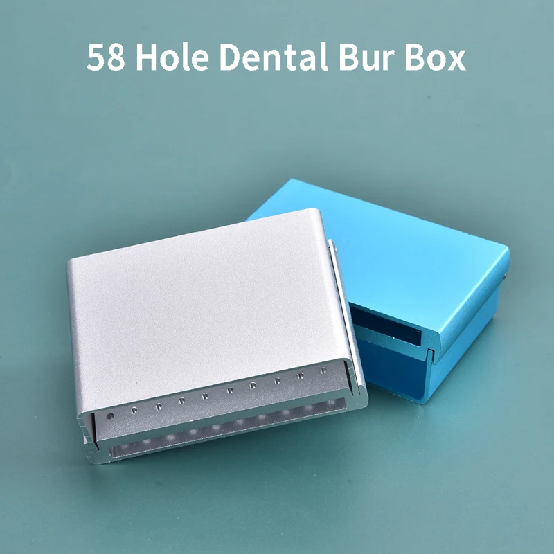 

Dental 58 Hole Endo Box Cleaning Stand Autoclave Sterilizer for High/low Speed Dental Burs