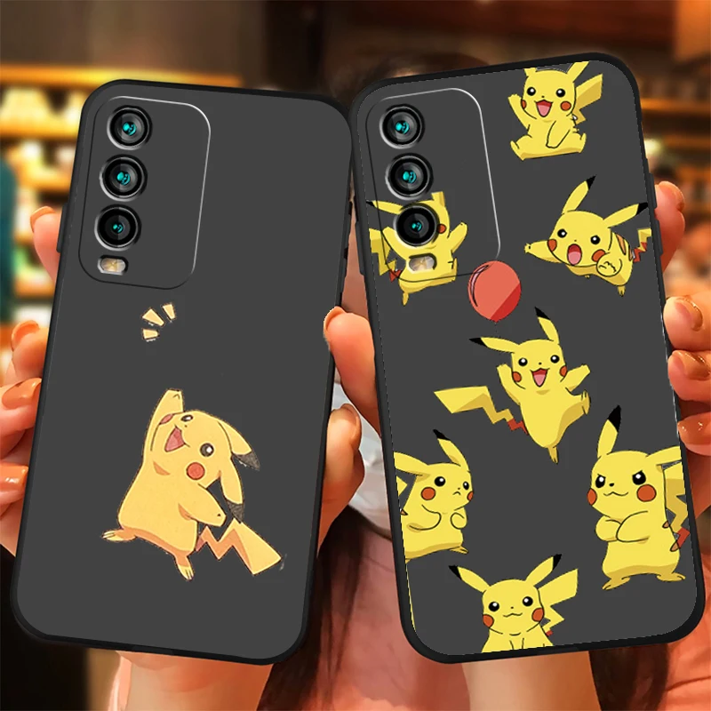 

Pikachu Pokémon Phone Cases For Xiaomi Redmi 7 7A 9 9A 9T 8A 8 2021 7 8 Pro Note 8 9 Note 9T Carcasa Funda Soft TPU