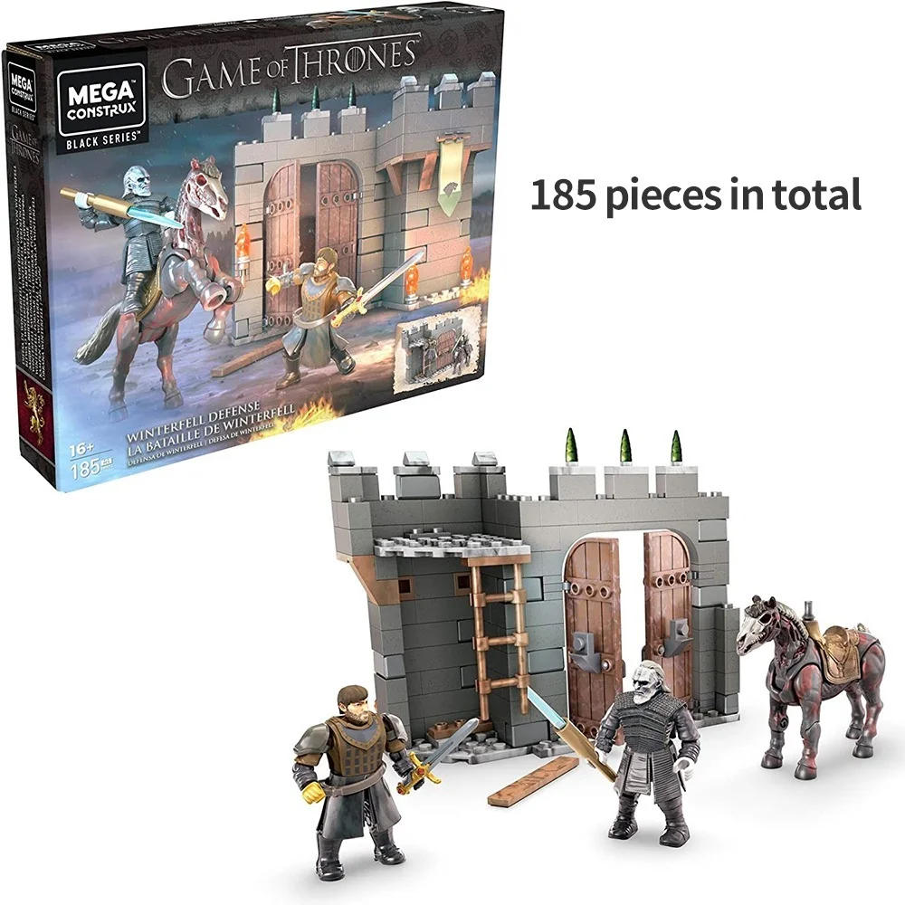 Конструктор Игра престолов из строительных блоков GCN12 железный престол снег