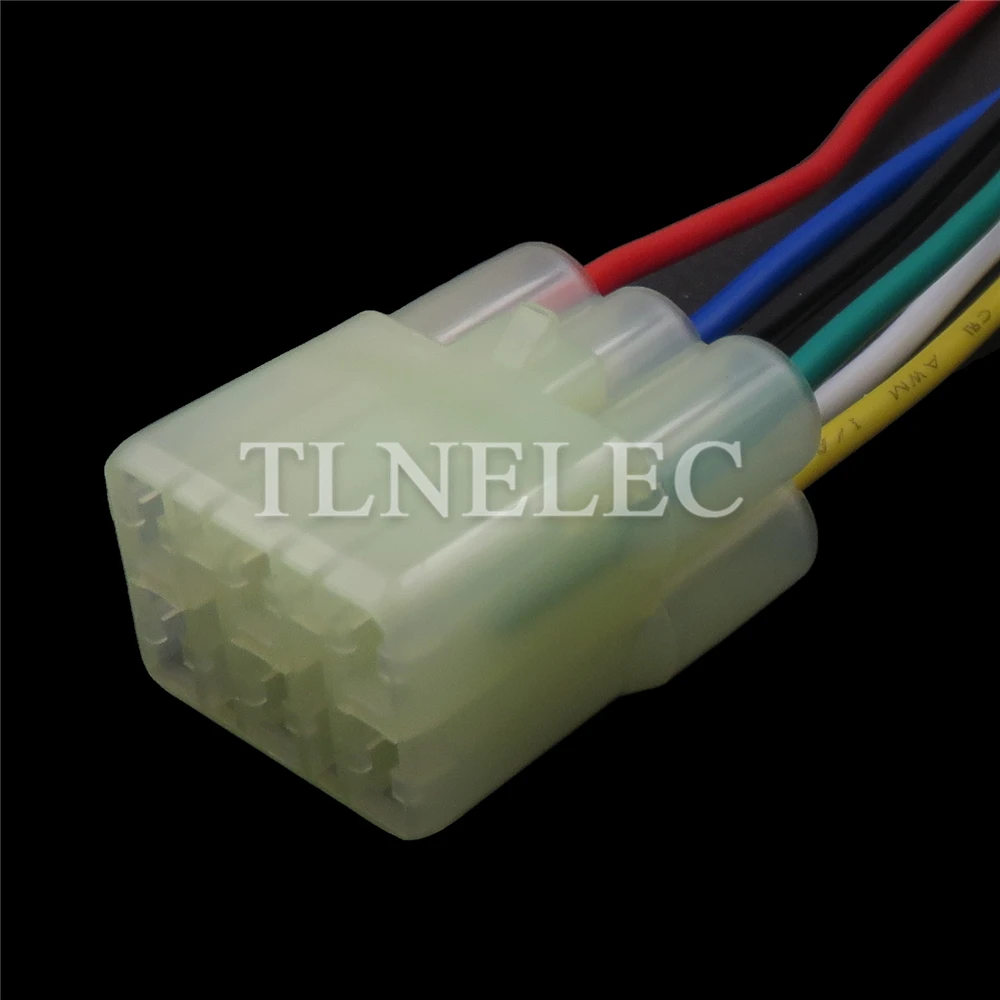 

6-контактный автомобильный кислородный датчик, герметичный разъем с проводами, автомобильные кабельные розетки 6189-6171 6180-6181