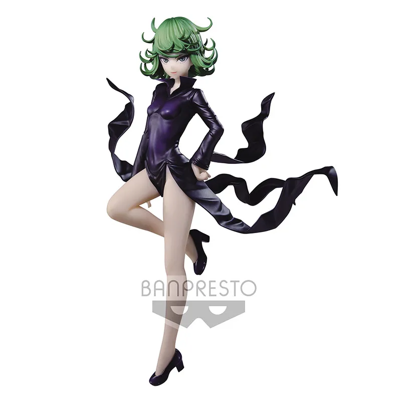 

Original BANPRESTO Anime Figures One Punch Man Tatsumaki Bandai PVC Action Figurine Toy 20cm Juguetes With Box