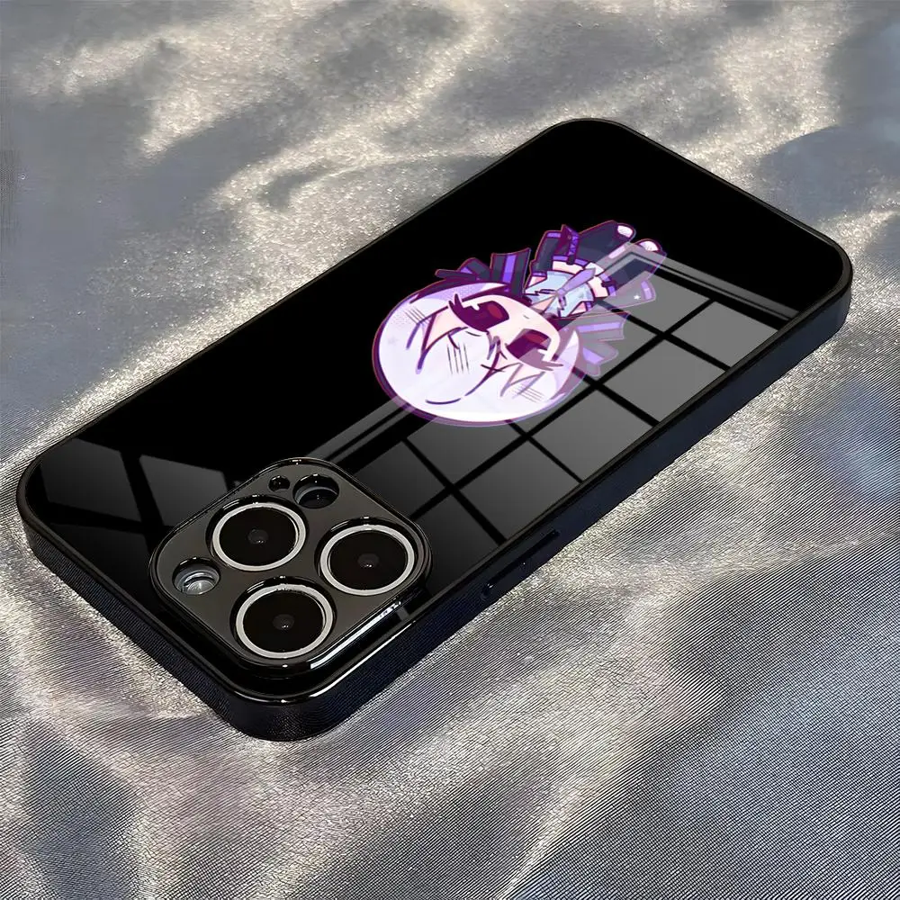 Чехол для телефона Y-Yowane Haku для iPhone 17 Pro Max, 17e, 16, 15, 14 Pro Max, 13, 12 Plus, стеклянная накладка. (art.: 3920dcc640097) - 3920dcc640097