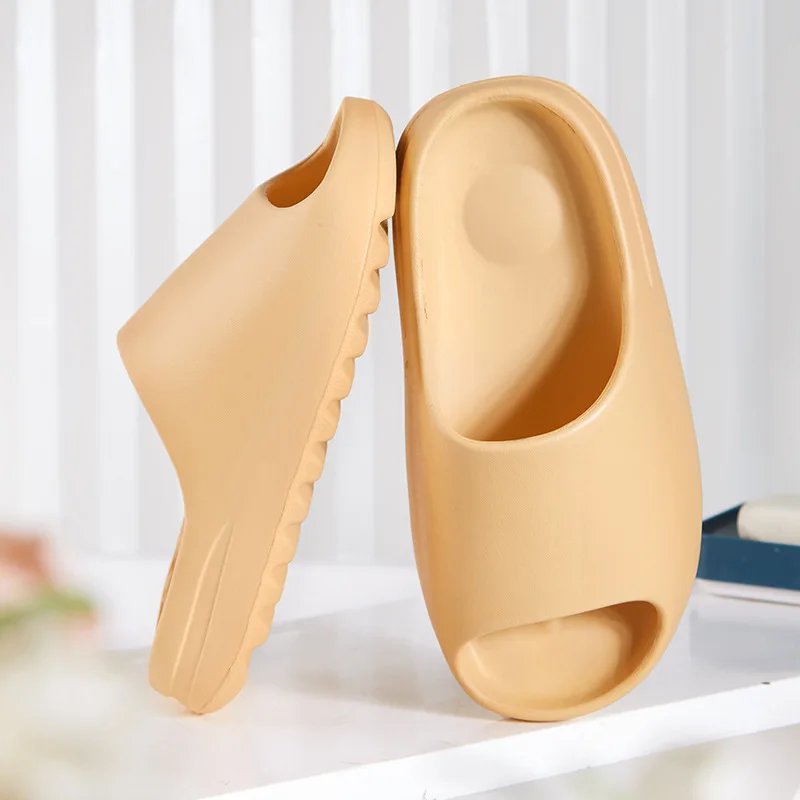 2022 New Summer Women Thick Platform Bathroom Home Slippers Men Soft Sole Indoor Slides Female Sandals Non-Slip