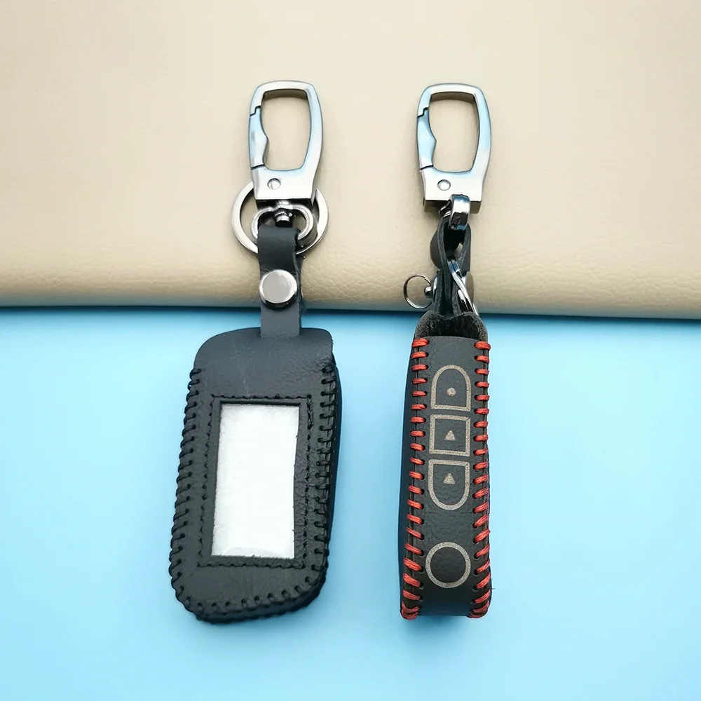 Чехол для автомобильного ключа A93 из натуральной кожи Starline A63 A36 A39 двусторонняя