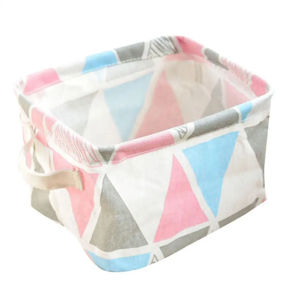 

DIY Desktop Storage Basket Sundries Underwear Toy Storage Box Cosmetic Book Organizer Stationery Container Laundry Basket