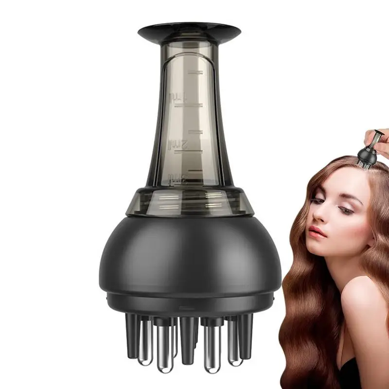 

Anti-Leak Rollerball Scalp Applicator Essence Hair Growth Fluid Ball Massage Head Oil Delivery Smear Liquid Guide Comb