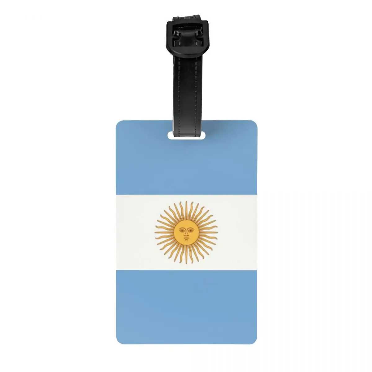 

Custom Flag Of Argentina Luggage Tag Privacy Protection Baggage Tags Travel Bag Labels Suitcase