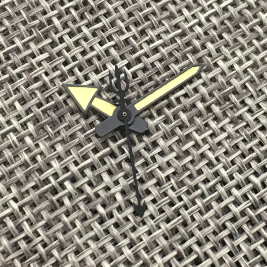 13MM Watch Hands Watch Accessories Green Luminous Hands for NH35A/NH36A Watch Hands