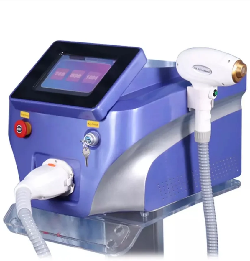 

Hot Quality Portable Three-wavelength 755nm 808nm 1064nm Diode Laser 808nm Freezing Point Painless Hair Removal Machine