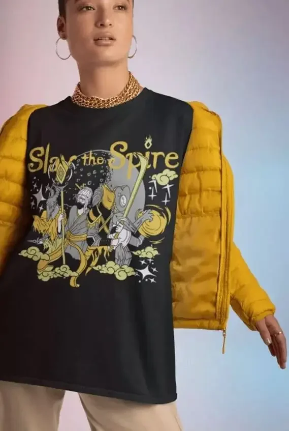 Игровая футболка Slay the Spire Футболка отаку Аниме Манга Подарочная рубашка всех