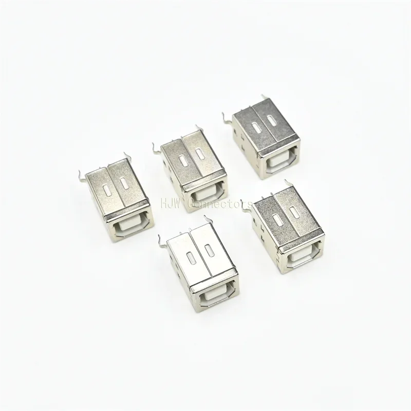 

20Pcs b type usb jack connector printer port Female Socket PCB Connector DB180