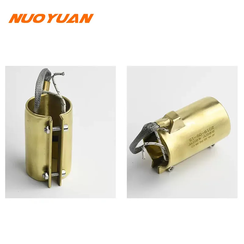 

ID35mm Литьевая машина Нагреватель латунной ленты 220 В Нагревательный элемент Экструдер для медного ствола Нагреватель