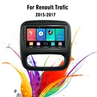 Мультимедийный плеер для Renault Trafic 3 2014-2021 Opel Vivaro B 2014-2018 2 Din 9 дюймов 4G Android Авторадио GPS навигация Carplay