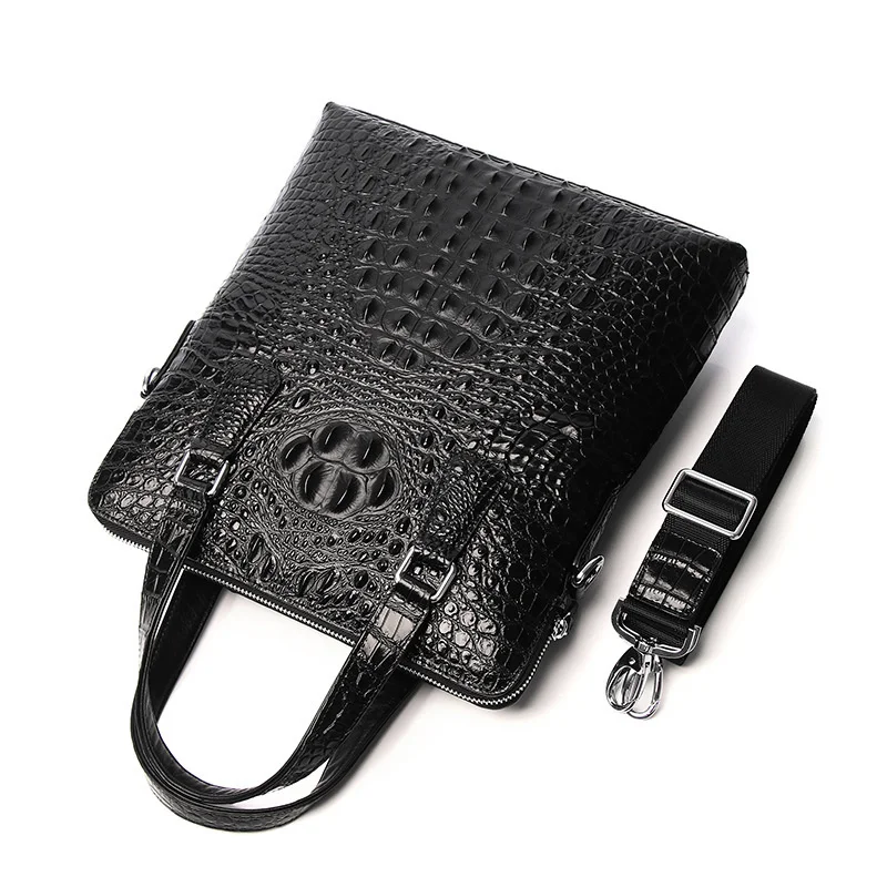 Genuine Leather Men Messenger Bags Business Briefcase Fashion Single Shoulder Handbag High Quality Crossbody Computer Laptop Bag