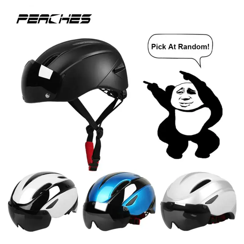 

Защитный шлем для горного и дорожного велосипеда, комплект очков унисекс из пенополистирола и пенополистирола