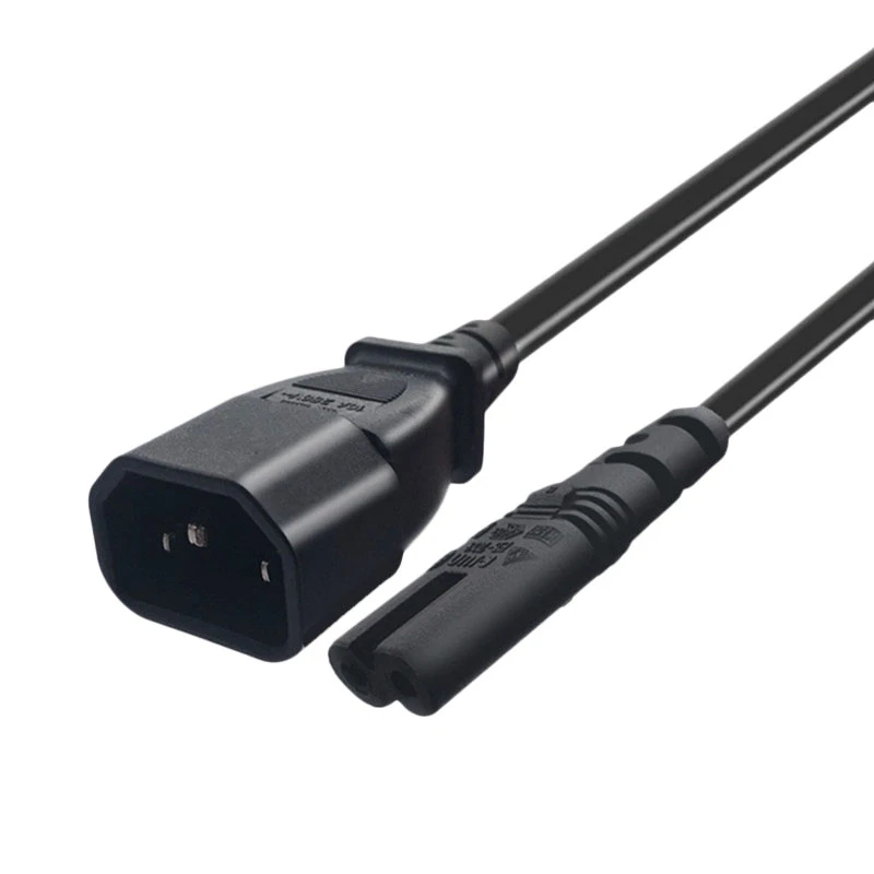 

Кабель-переходник IEC 3-Pin C14 «штырь-гнездо C7» для быстрого чайника (2,0 м)