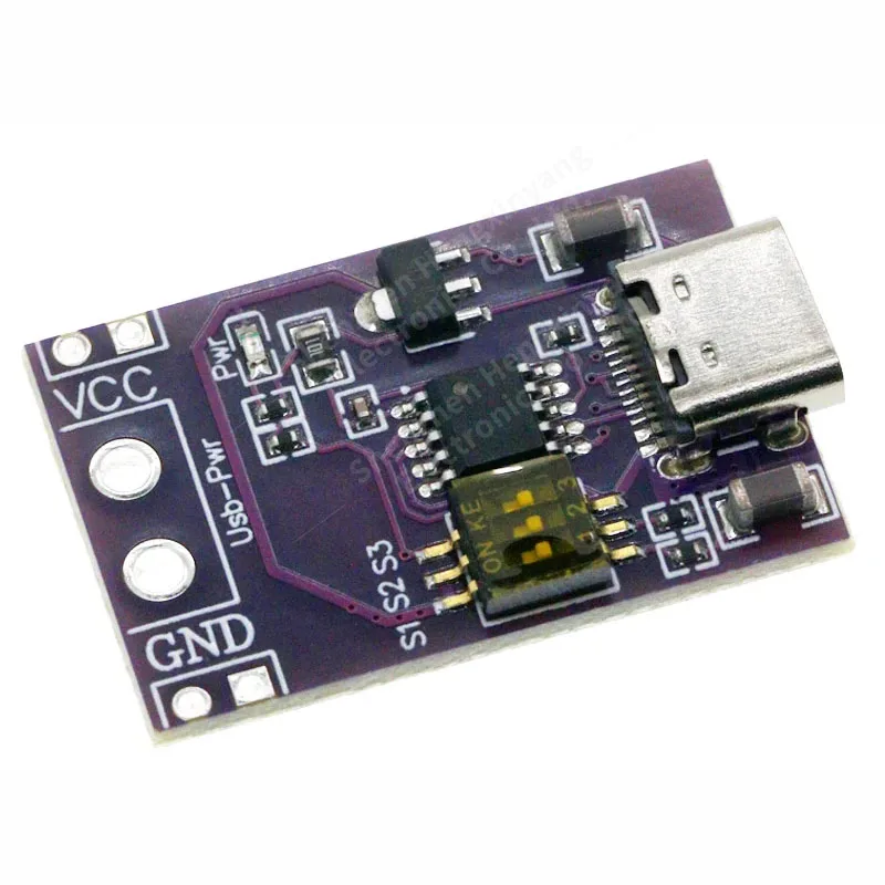 Type-C QC AFC PD2.0 PD3.0 для DC Spoof Scam Быстрая зарядка Триггер Детектор опроса USB-PD Блок