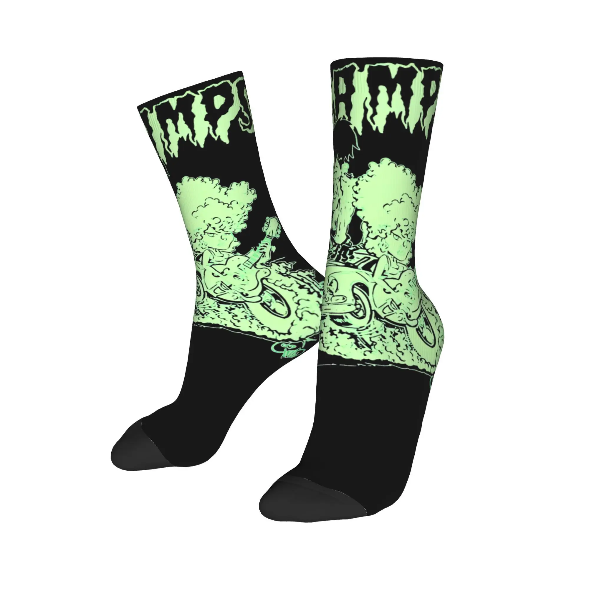 Мужские и женские Носки с рисунком Нескользящие модные носки мультяшным