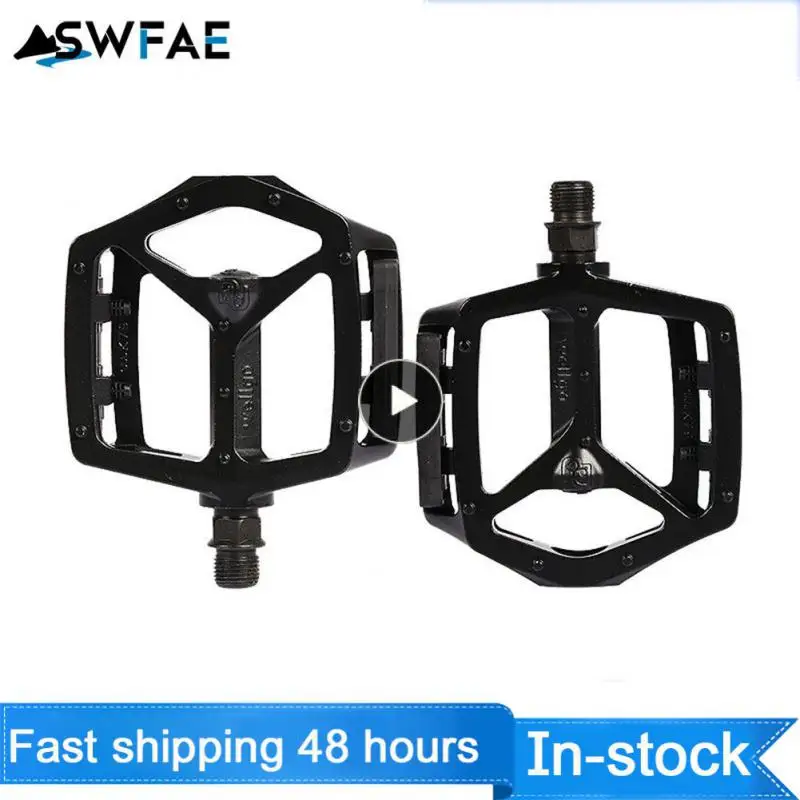 

Anti-slip Mtb Pedals Universal Mountain Bike Pedals Ultralight Durable Nails Pedals For Most Bikes With Reflector Wellgo Black