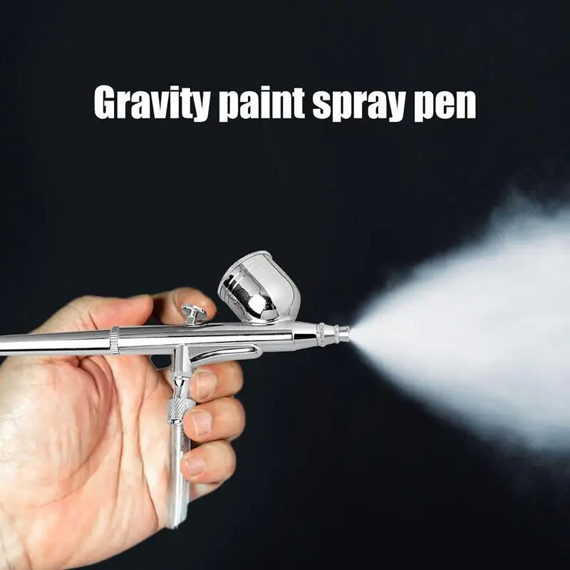 

Gravity Feed Dual-Action Airbrush Spray Guns Trigger Spray Guns For Art Craft Model Paint Spraying Hobby 0.3MM Nozzles Air Brush